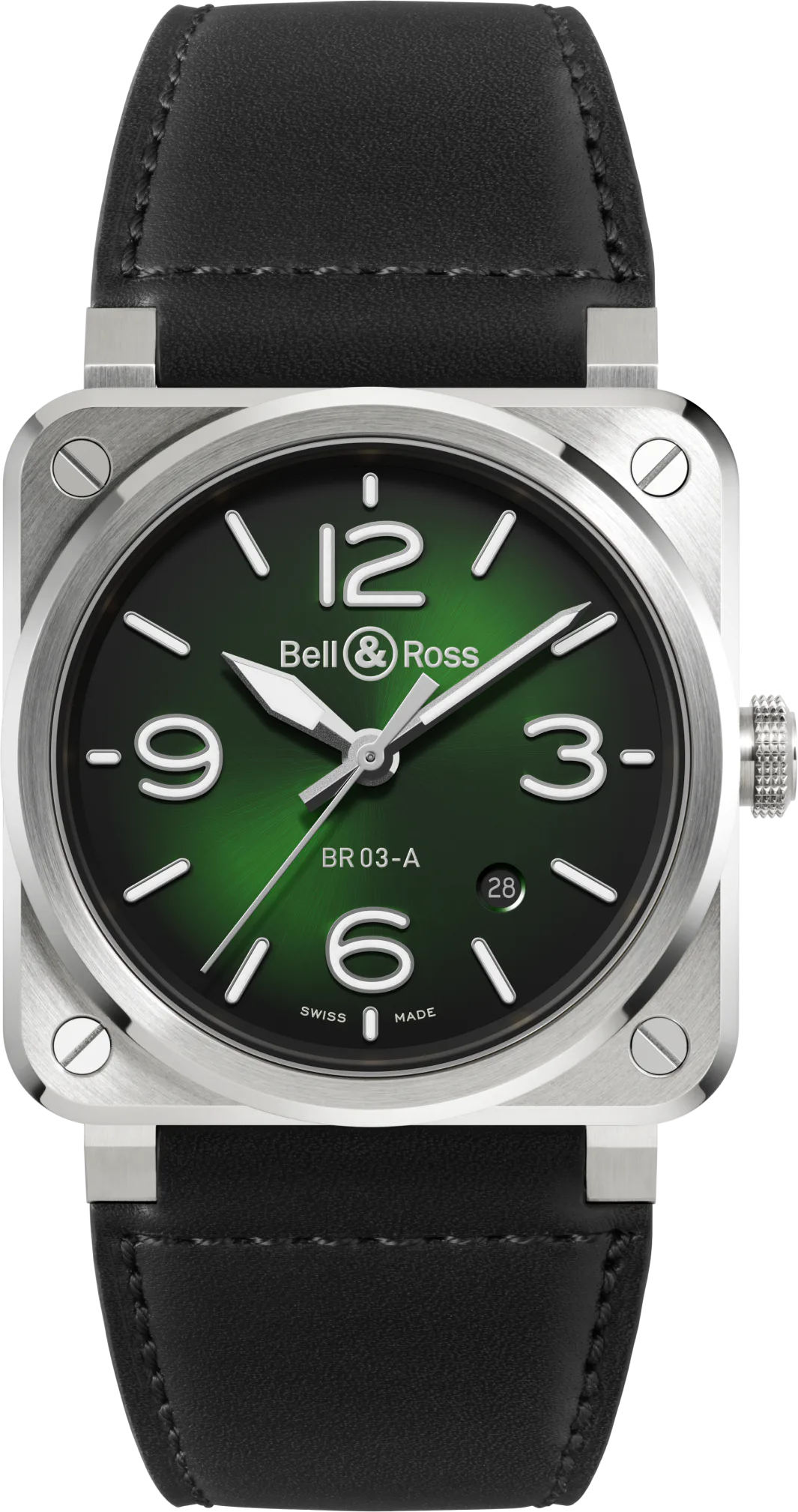 BR-03 White Steel & Gold