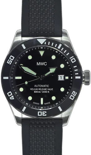 Cooper Watches MWC Swiss Made 500m (1640ft) Water Resistant Automatic Divers Watch