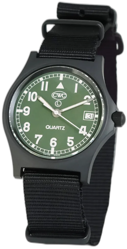 GS Sapphire Military Green Watch
