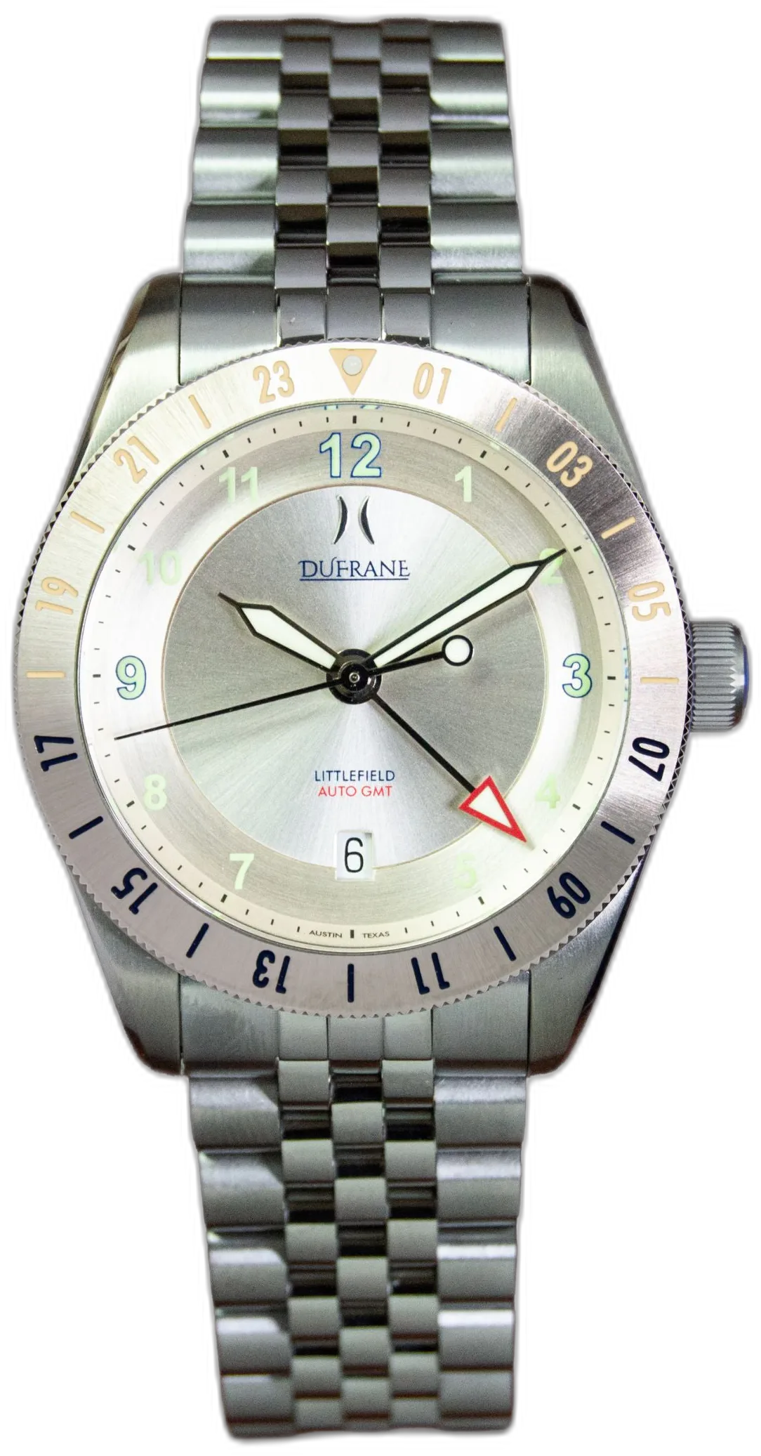 DuFrane Watches Littlefield 39mm GMTMechanical Watch