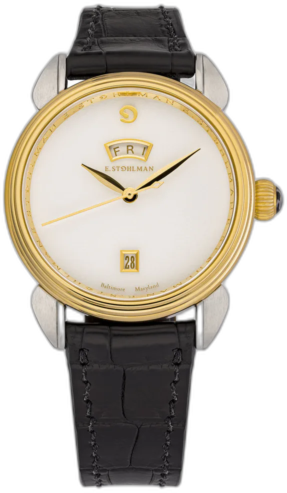 E. Stohlman Watch Co. The Earl, Limited Edition - White Jade Dial