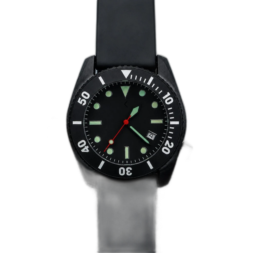 Enoksen Deep Dive Final Edition ◇ Automatic Dive Watch - 44mm - Black Dial Edition