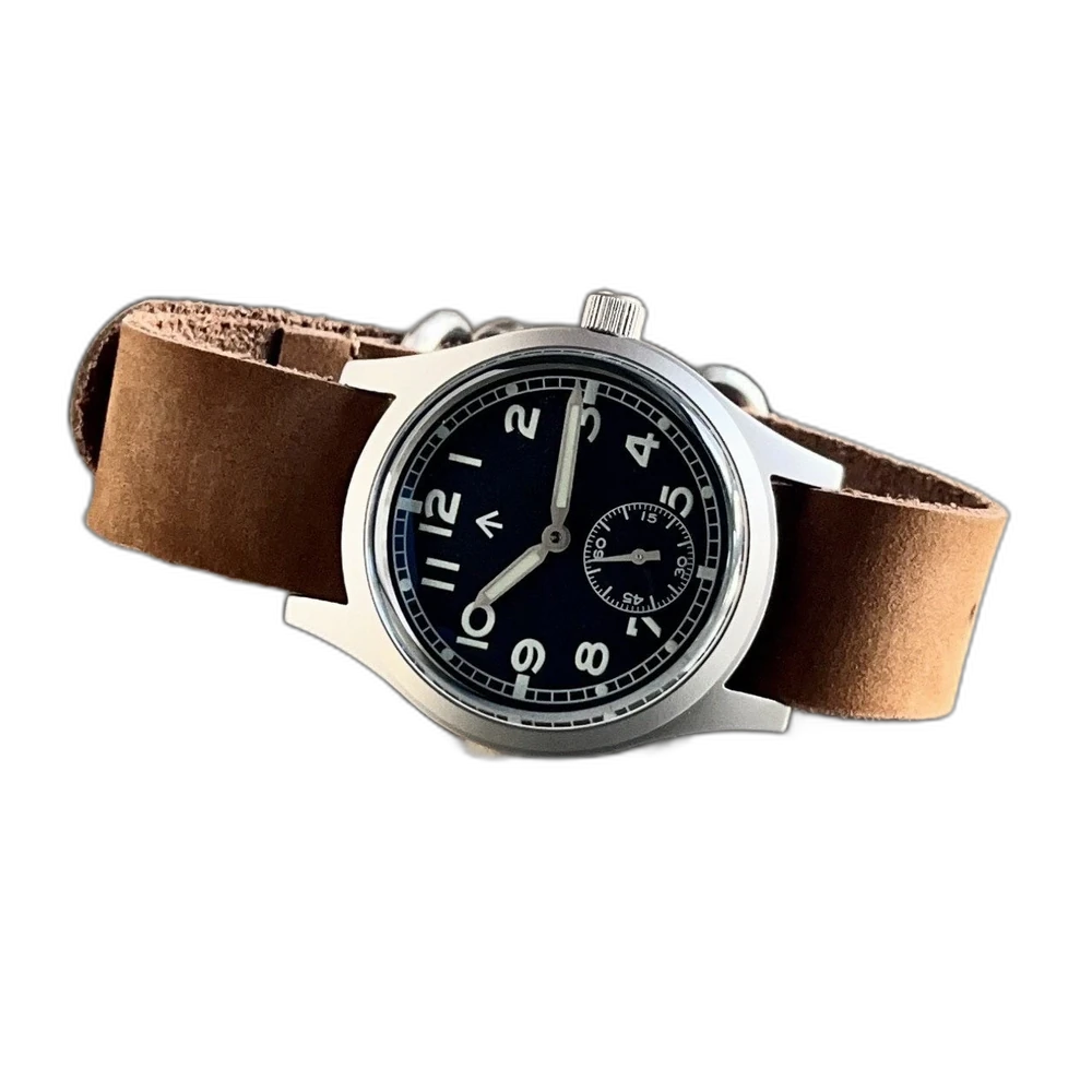 Enoksen FLY E03/M Swiss Automatic Dirty Dozen Field Watch - 36mm - Black Dial