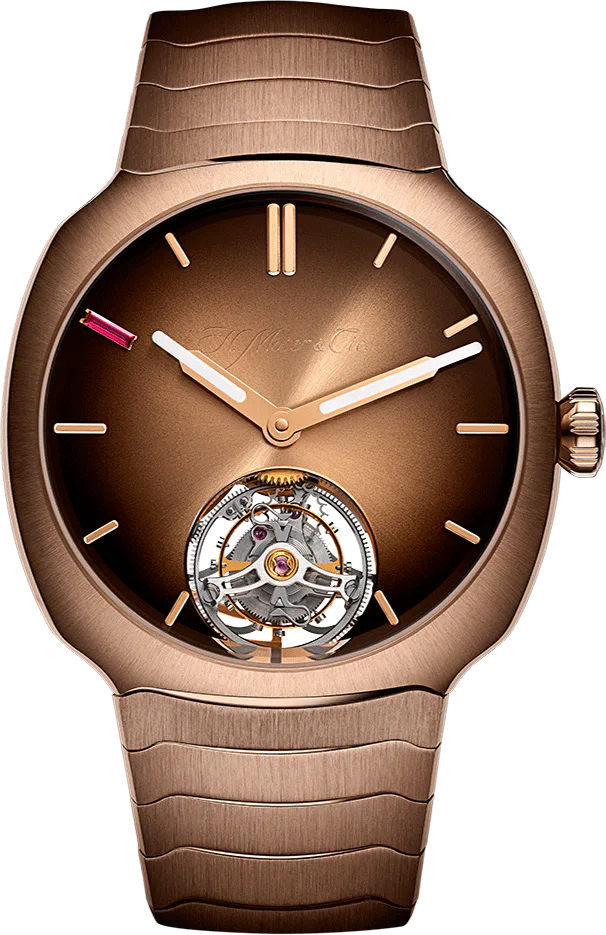 H. Moser & Cie. Streamliner Tourbillon Pierre Gasly Edition on Gold