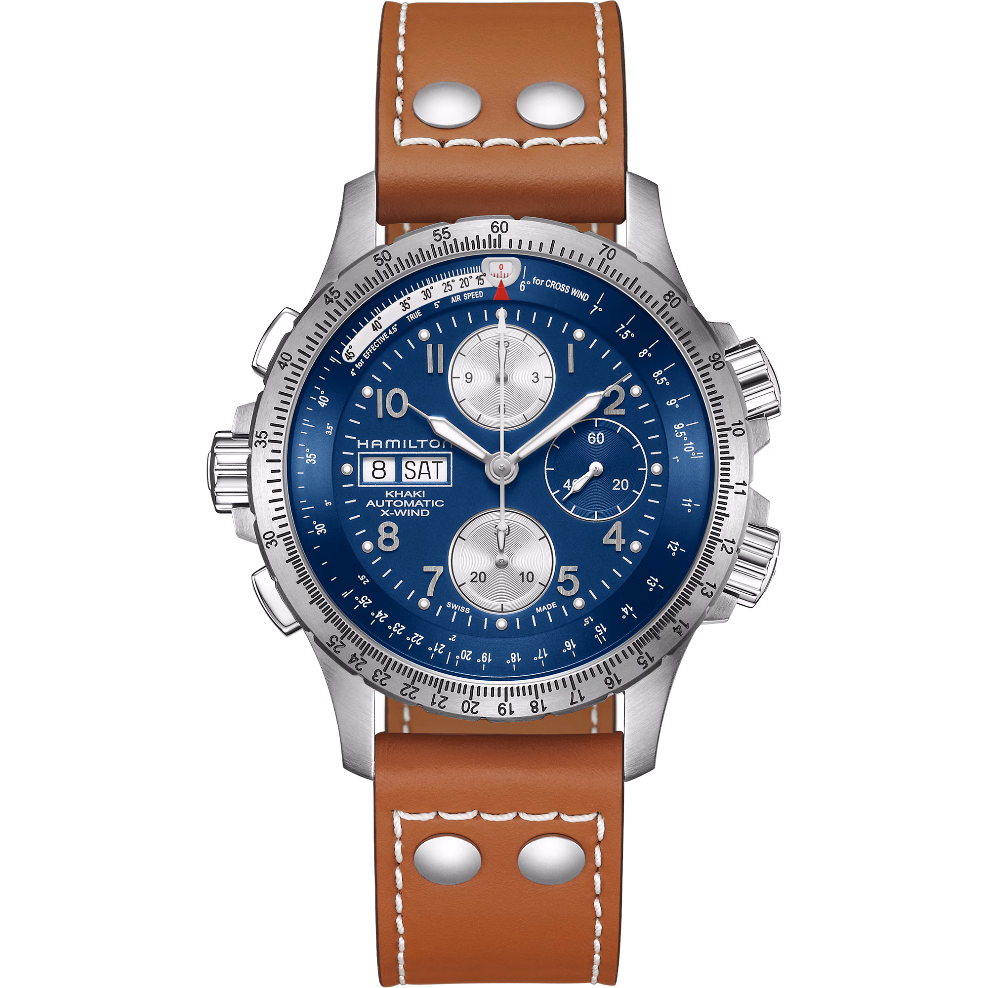Khaki Aviation X-Wind Auto chrono