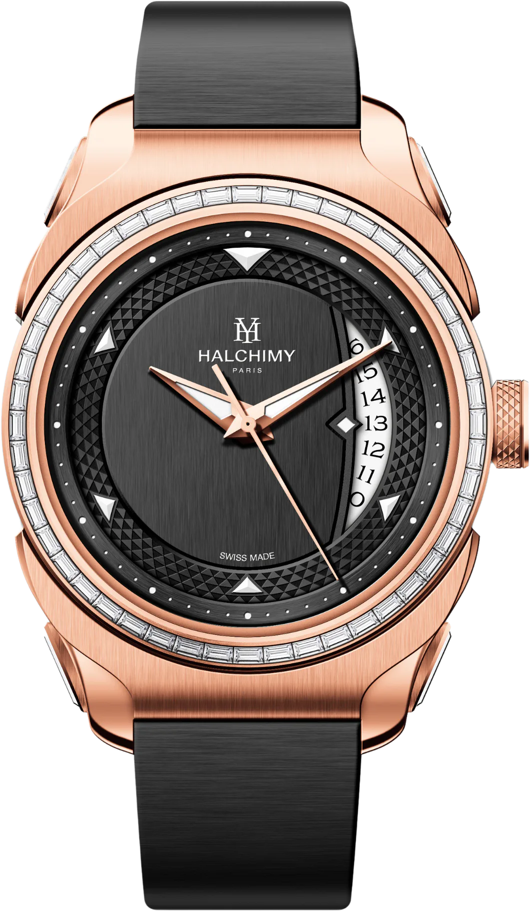 Halchimy Titan Royal Black Rose Gold