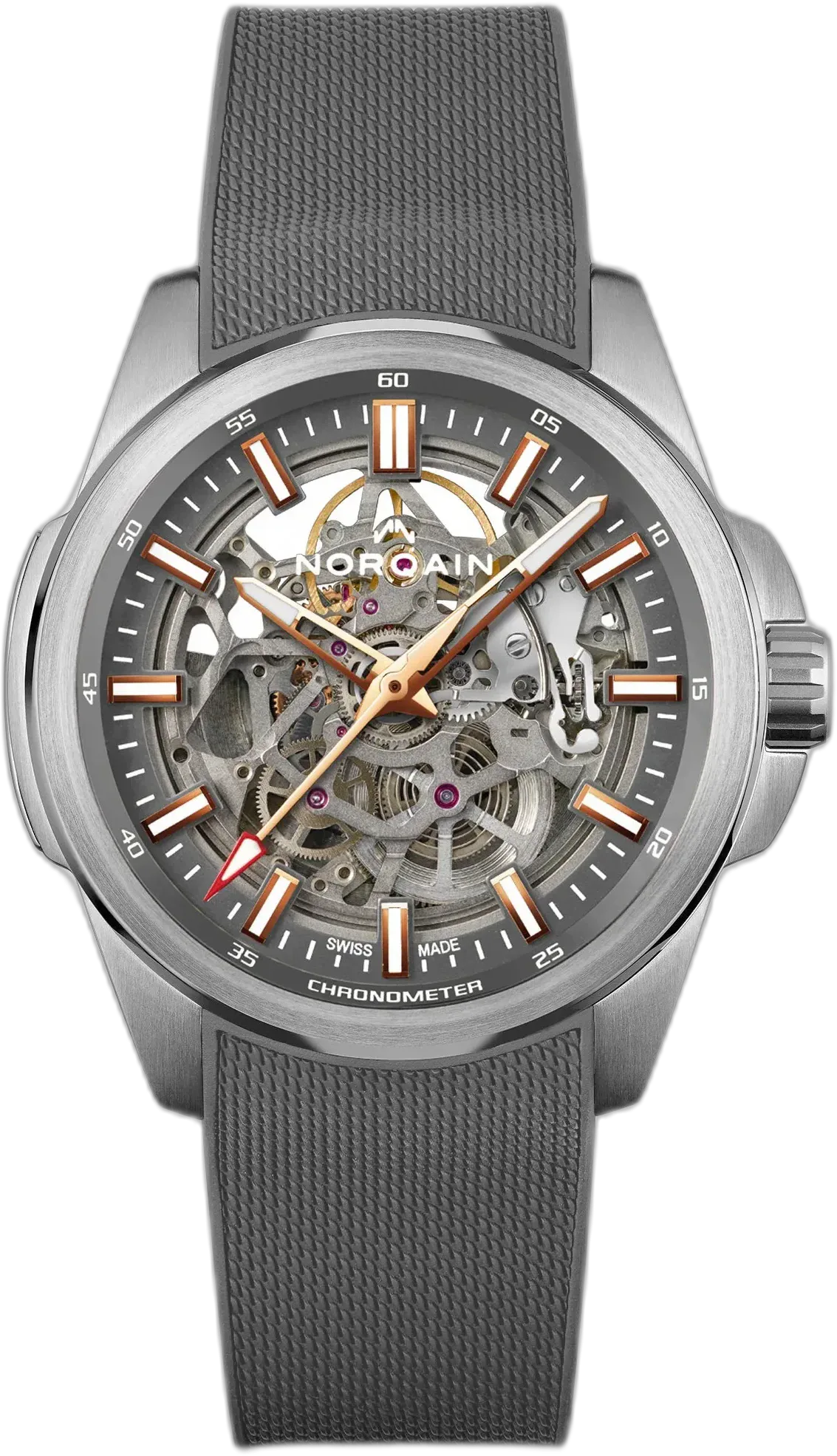 Independence Skeleton 42mm Grey Gold