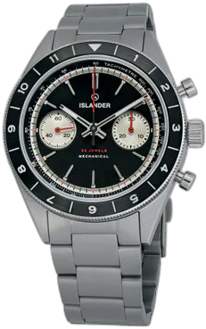 Islander Bridgehampton Racing Chronograph with Asphalt Black Dial #ISL-234