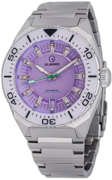Islander Kings Point Dive Watch with Lavender Dial #ISL-272