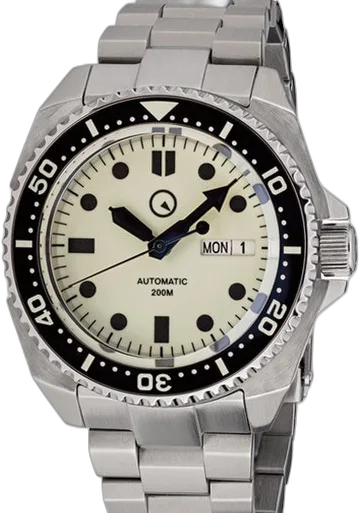 Islander Luminous Dial Automatic Dive Watch with AR Double-Dome Sapphire Crystal, and Luminous Ceramic Bezel Insert #ISL-26