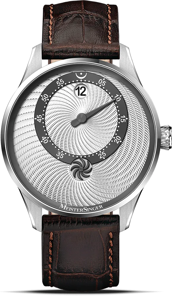 MeisterSinger Panthero Jumping Hour Guilloché