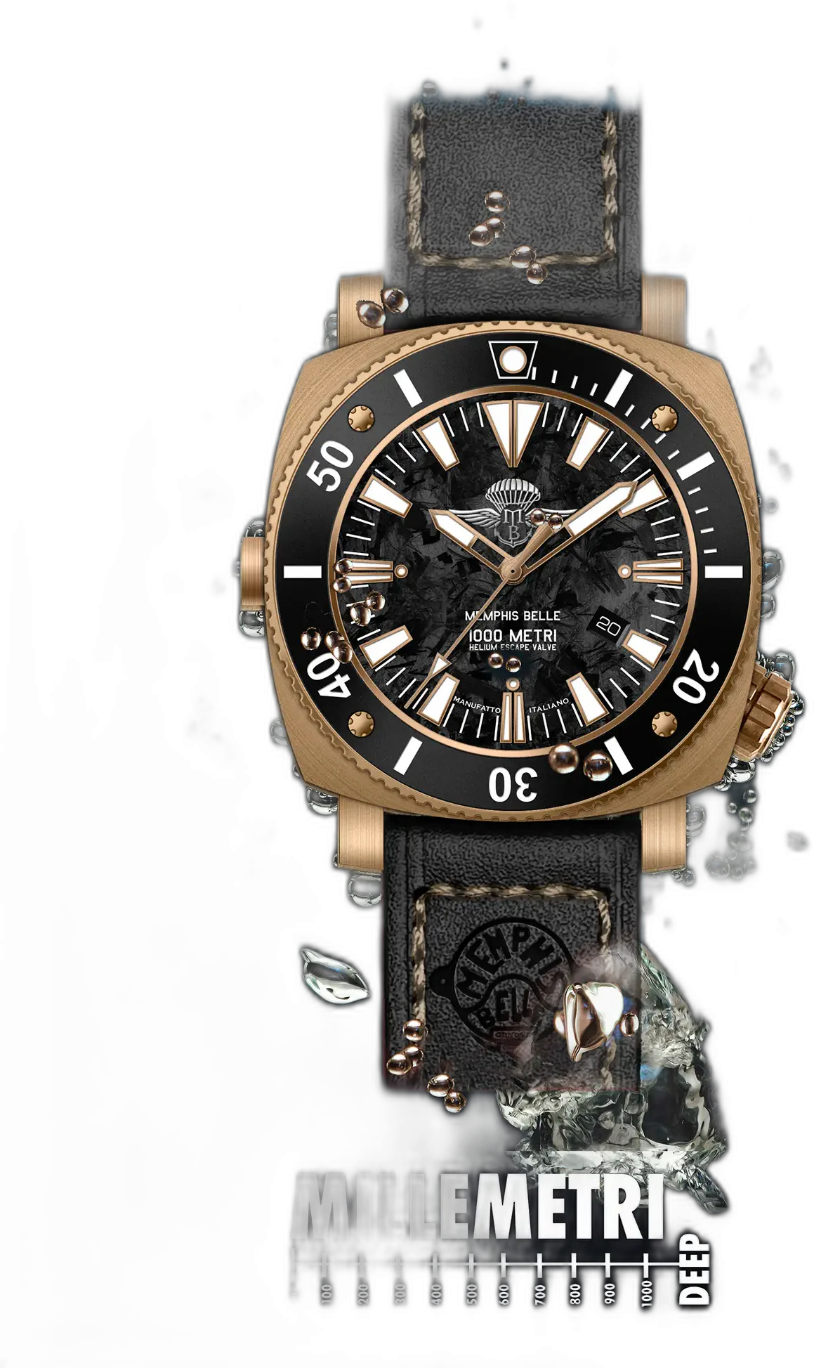 Memphis Belle Millemetri Nero Vulcano