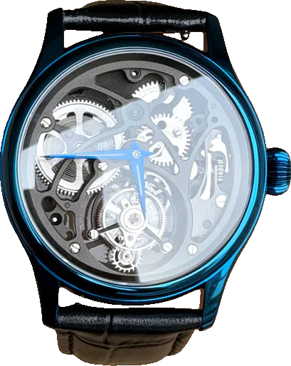 Merkur Skeleton Tourbillon Watch