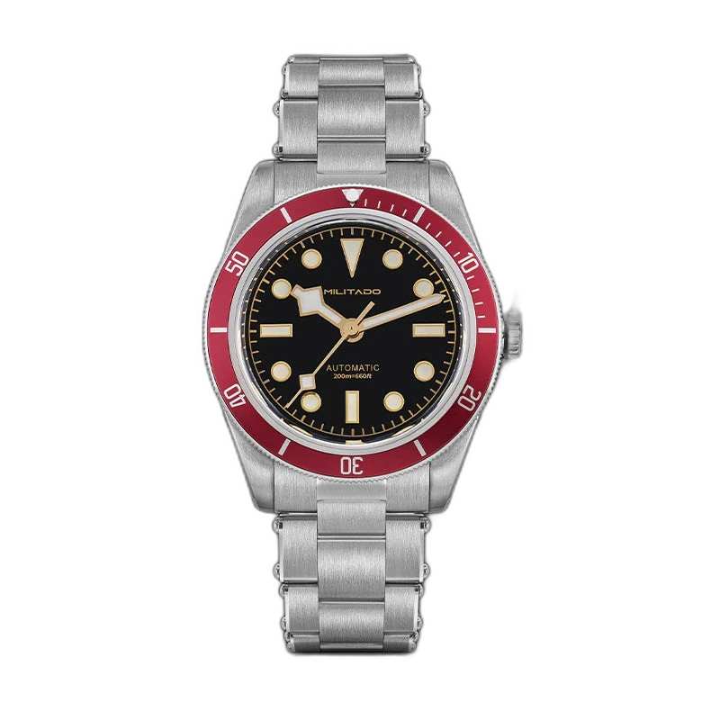 Militado 38mm NH35 Automatic BB58 Retro Watch ML06