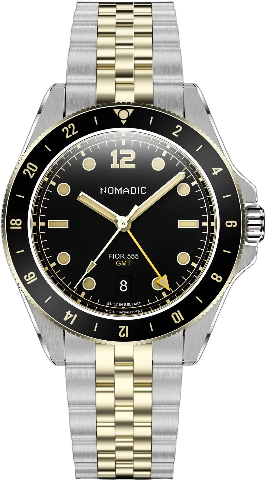 Nomadic Fíor 555 Prestige GMT Watch 41mm