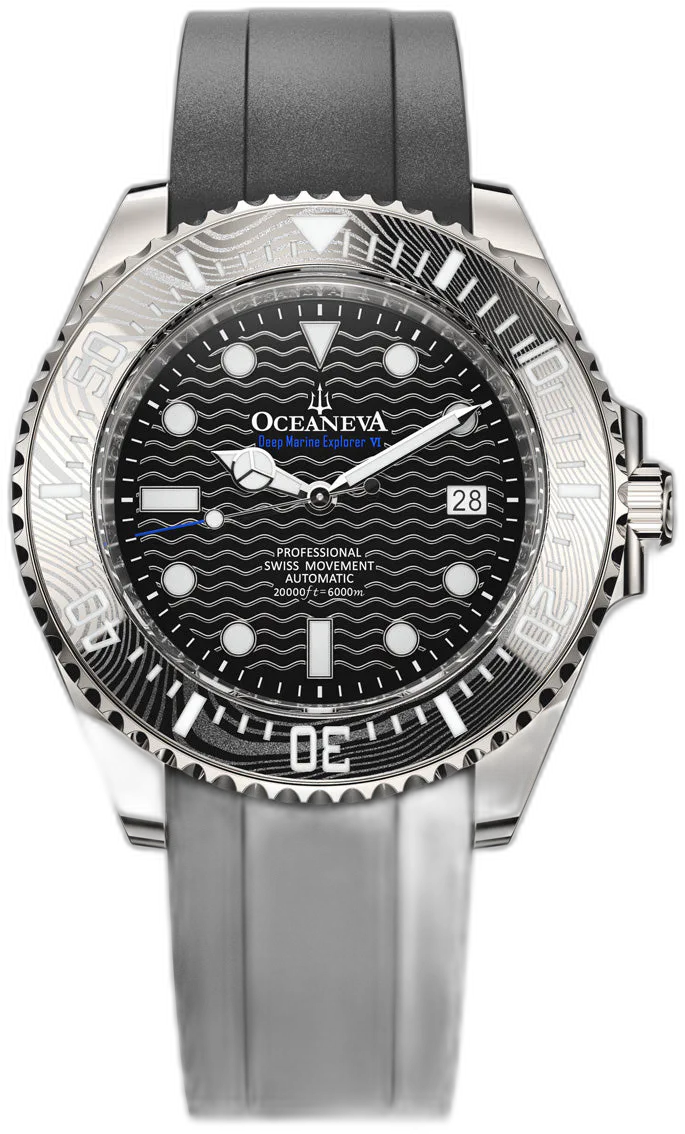 Oceaneva 6000m Deep Marine Explorer VI Grade 5 Titanium