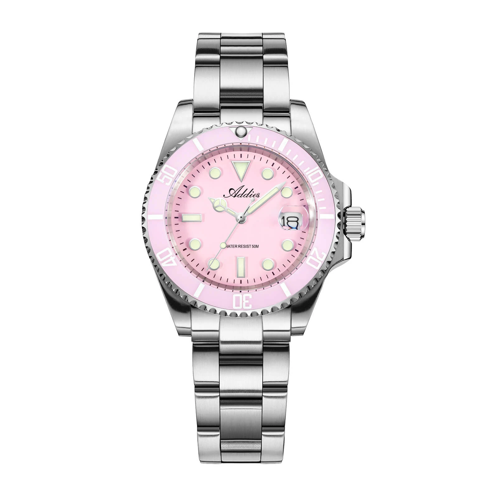 Addiesdive Addies Luxury Stainless Steel Quartz Watch AW25902