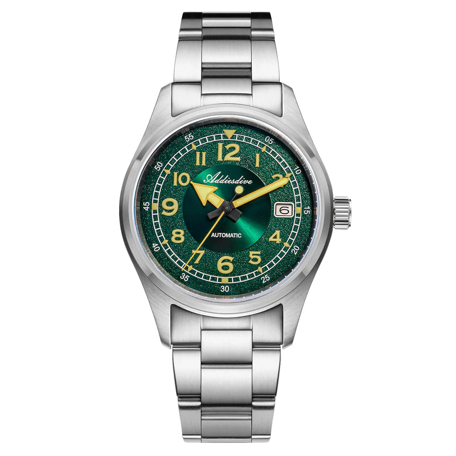 Addiesdive 39mm Explore Retro Mechanical Men Watch AD2055