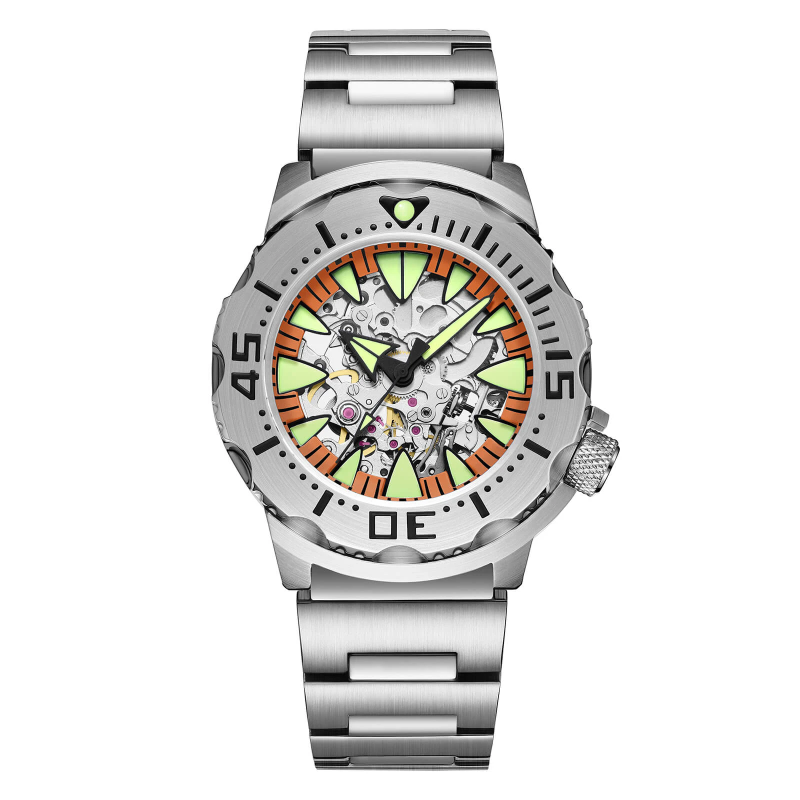 Addiesdive OceanMonster Dive Watch AD2103-skeleton