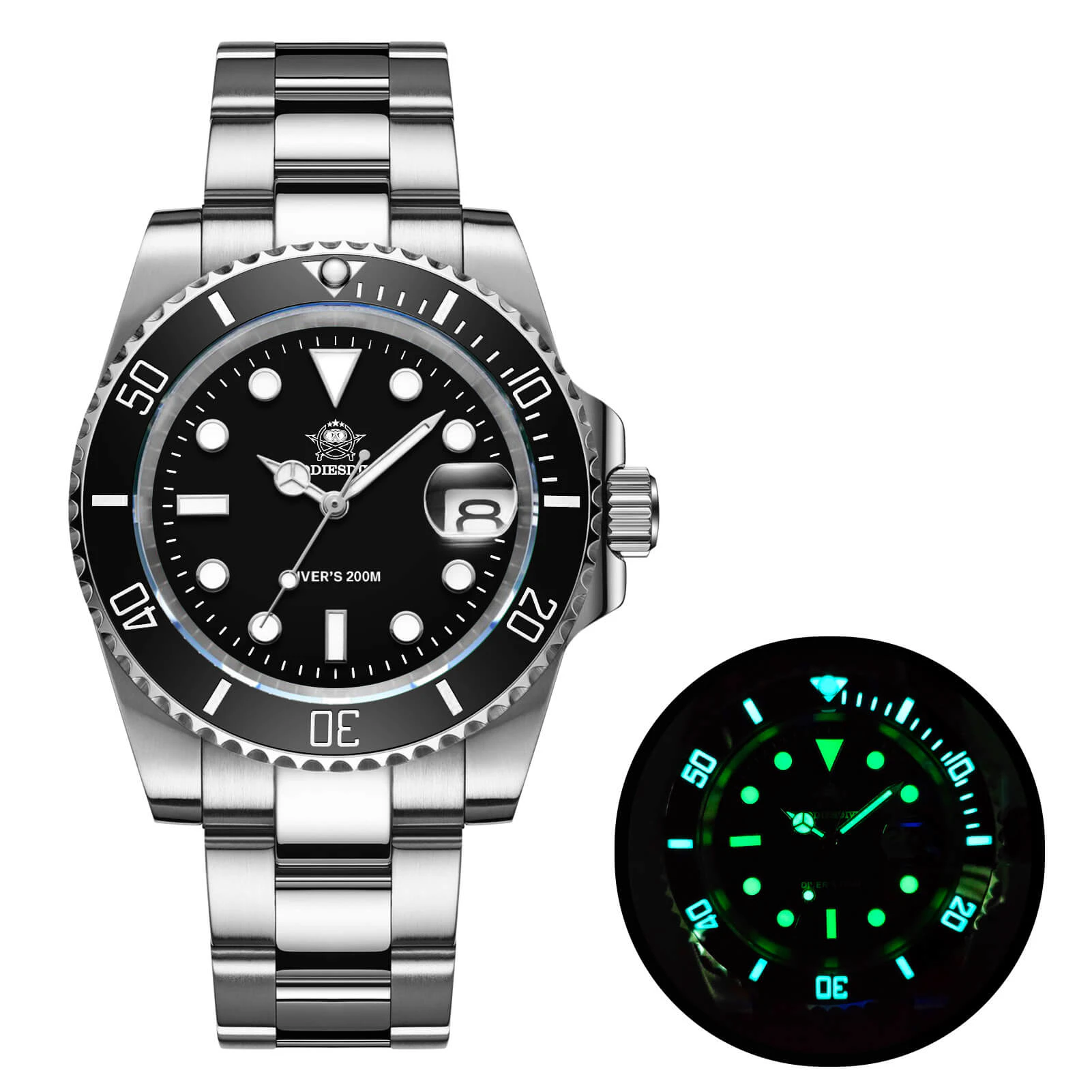 Addiesdive Sub Quartz Watch Diver's 200M (H3QZ)