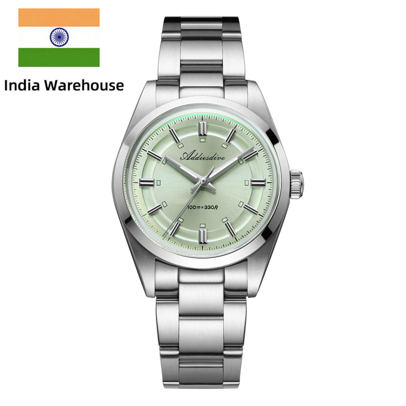 Addiesdive 36mm VH31 Explorer Style Watch AD2515