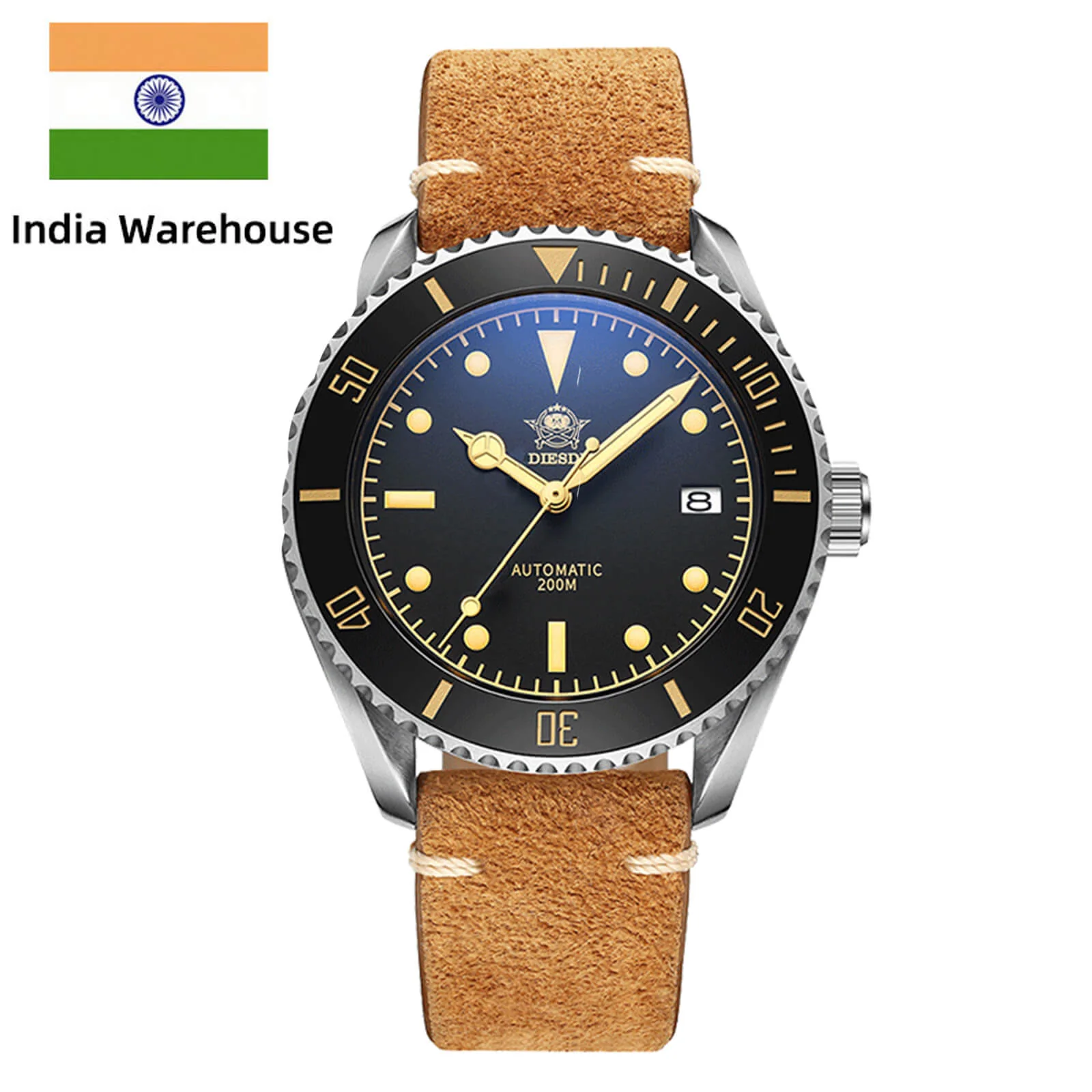 Addiesdive 40mm Dive Watch Automatic Scuba Watch AD2101