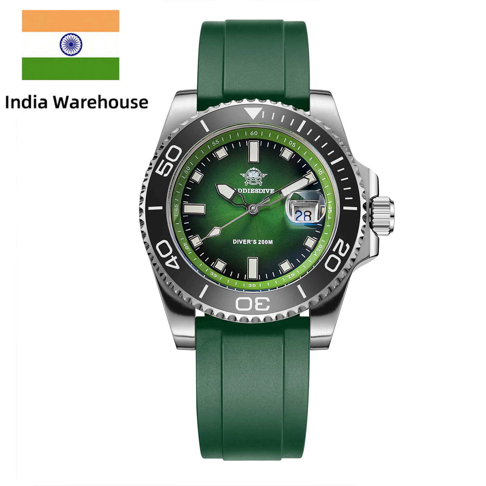 Addiesdive 41mm Quartz Dive Watch AD2089