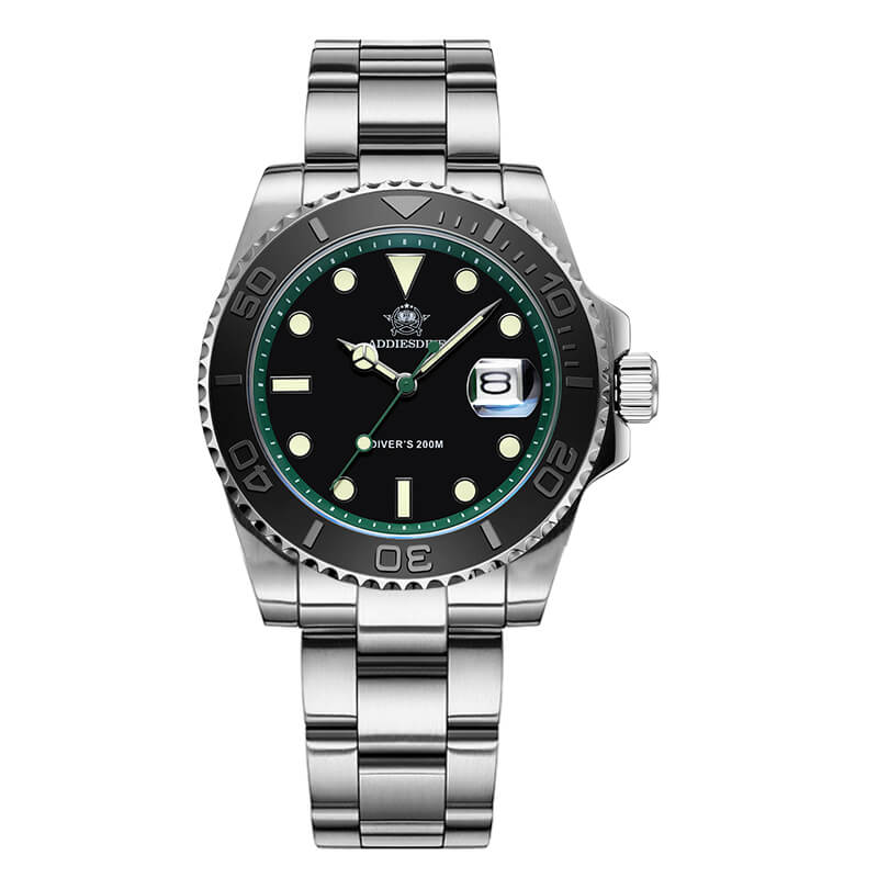 Addiesdive 41mm Sports Quartz Watch Waterproof 200M (AD2040)