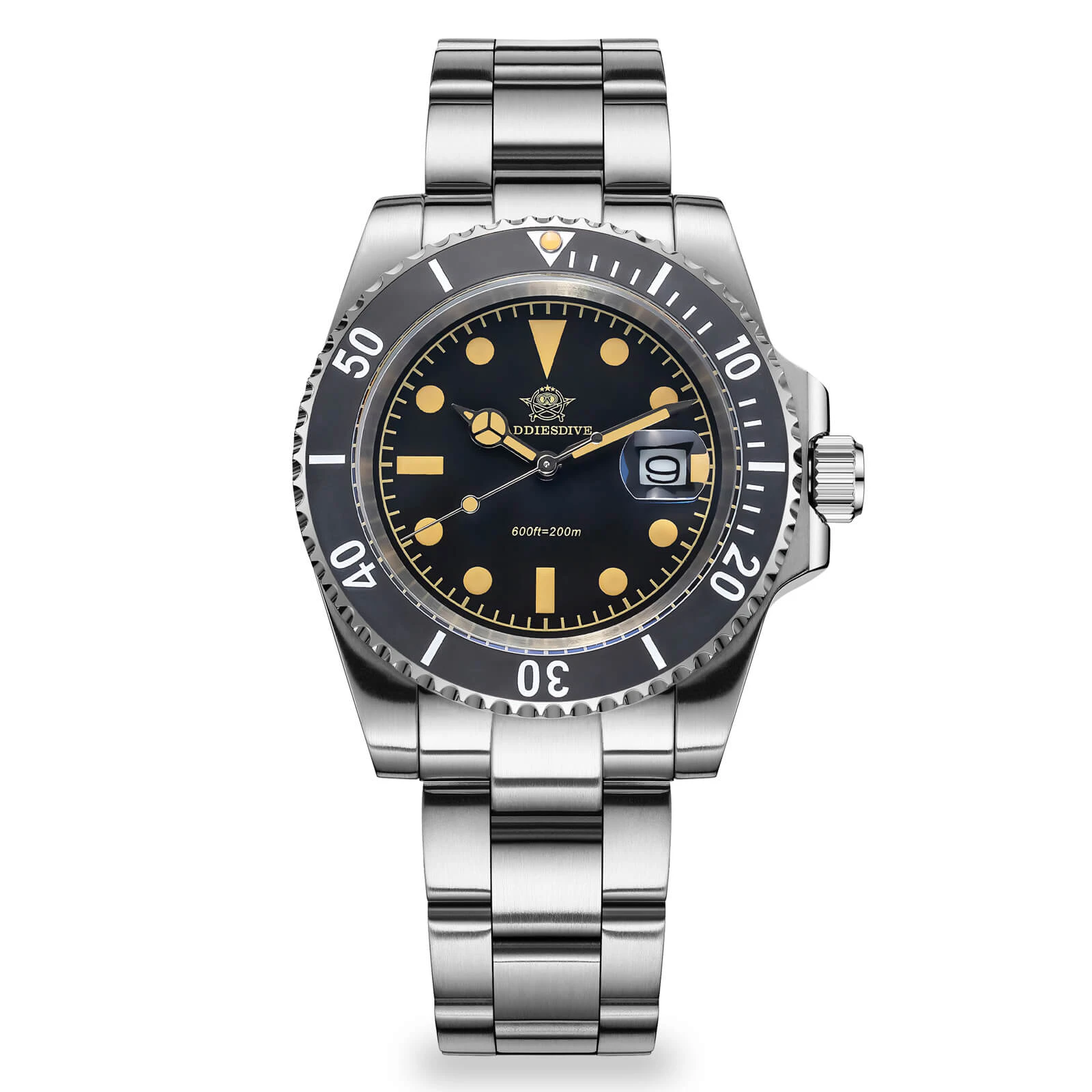 Addiesdive 41mm Retro Sub Quartz Watch AD2054