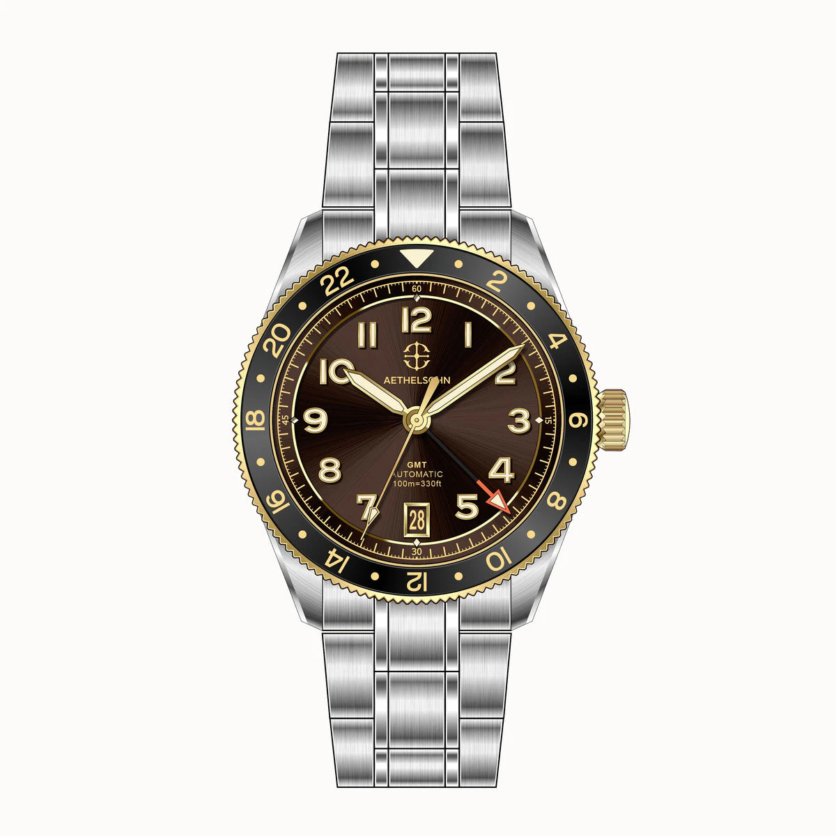 AETHELSOHN Horizon GMT Automatic Watch