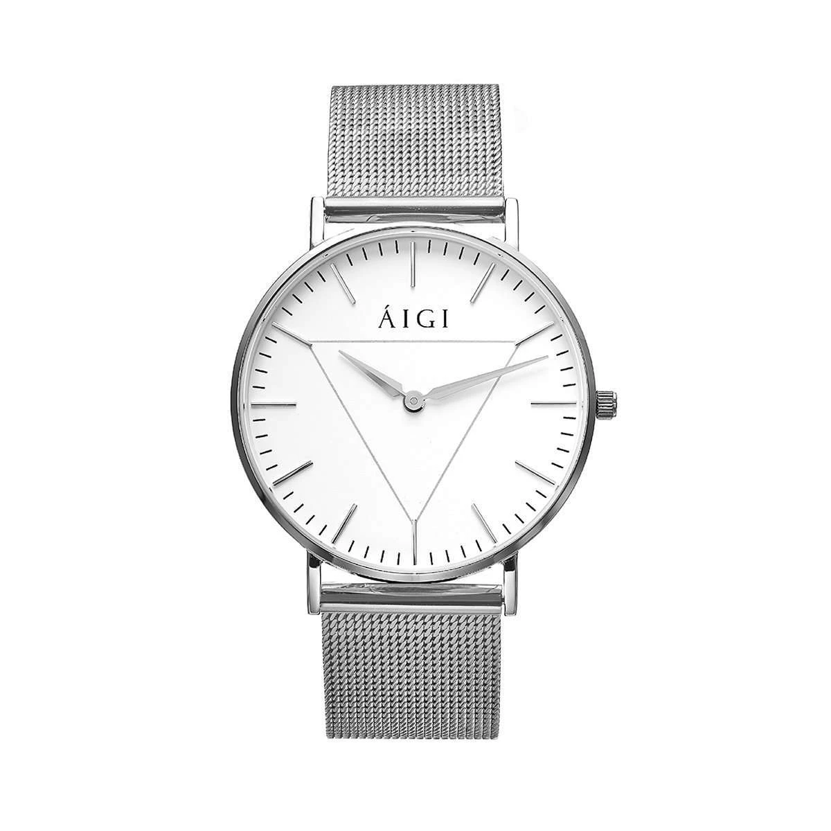 Aigi Watches Glacier 40MM Silver