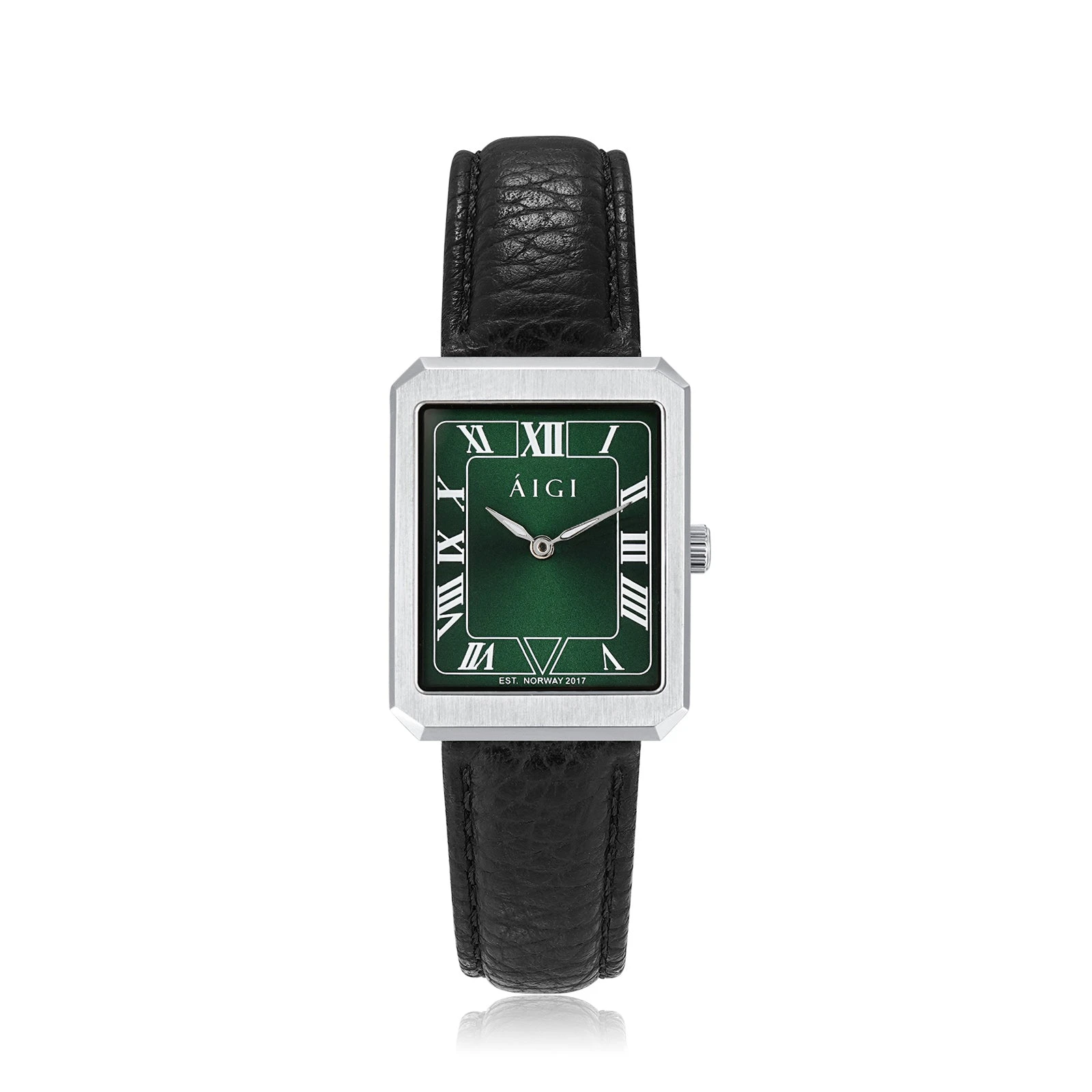 Aigi Watches NORTHERN LIGHTS RECTANGULAR- LEATHER
