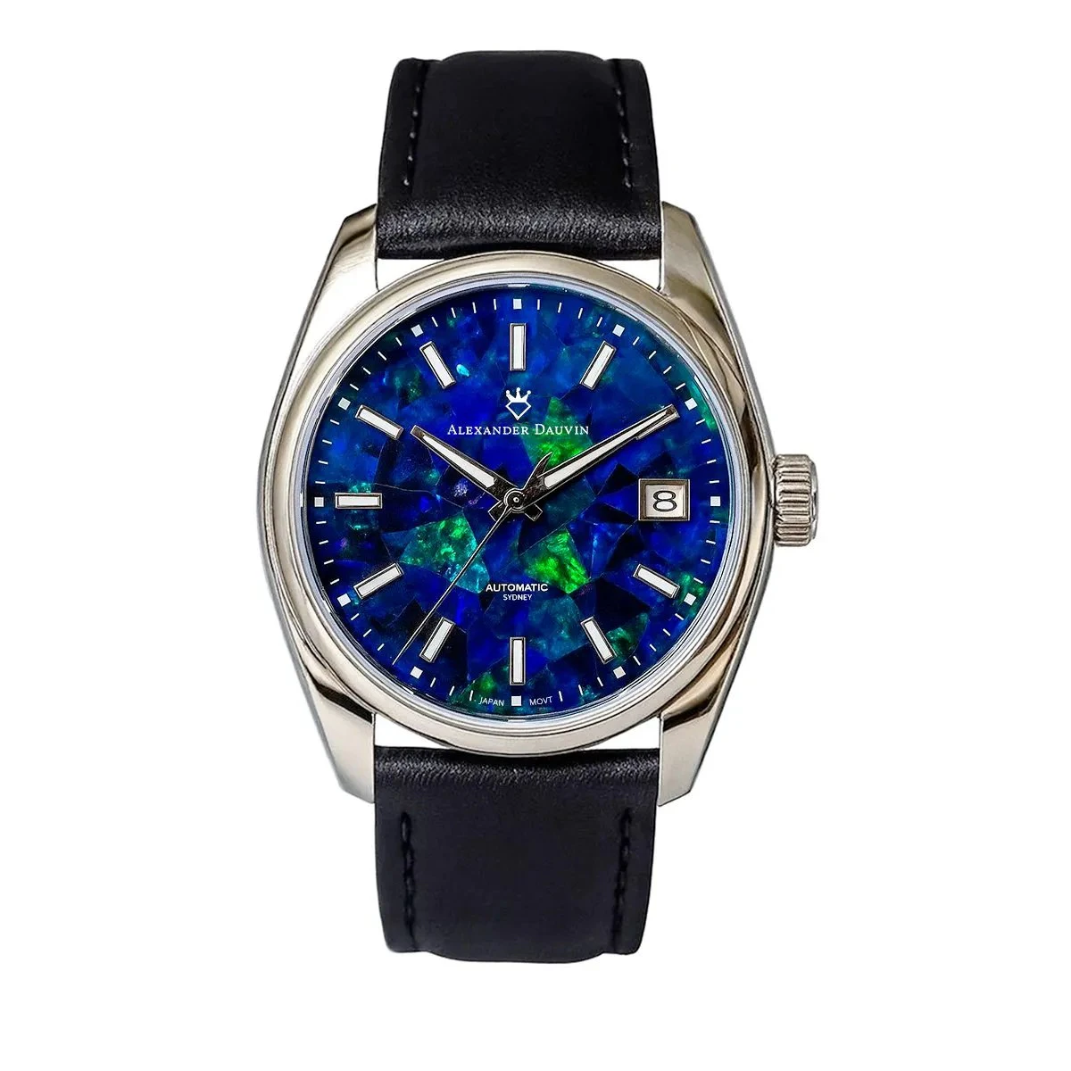Alexander Dauvin Patrick Pedy Blue Automatic Opal Watch – 38MM