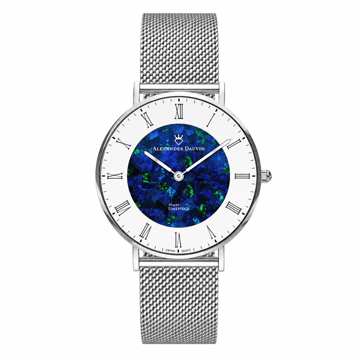 Alexander Dauvin Romano Cliff Blue Opal Watch – 36mm