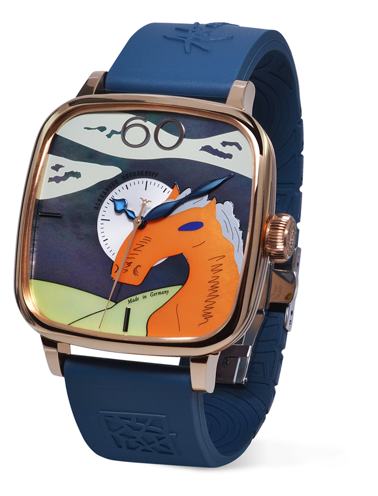 Alexander Shorokhoff Orange Horse - Alexander Shorokhoff Uhren