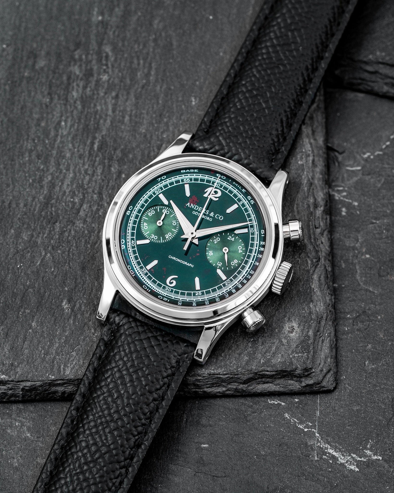 Anders & Co. Timepieces AC1 Chronograph Bloodstone