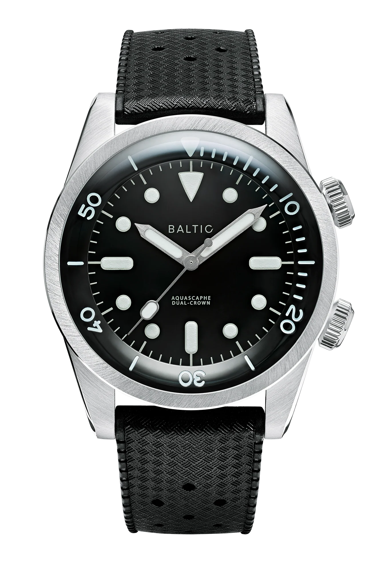 Baltic Aquascaphe Dual-Crown - Black PVD