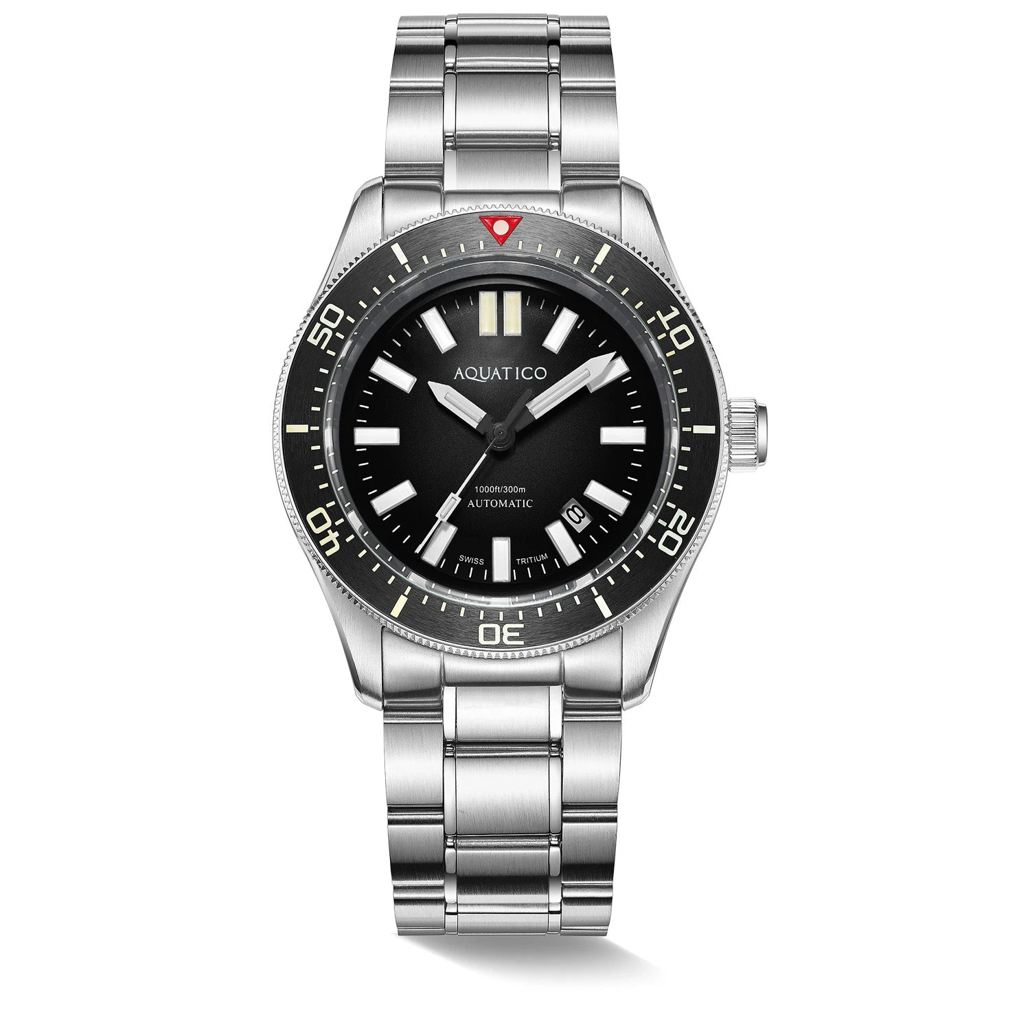 Aquatico Aequorea Victoria Tritium Black Dial
