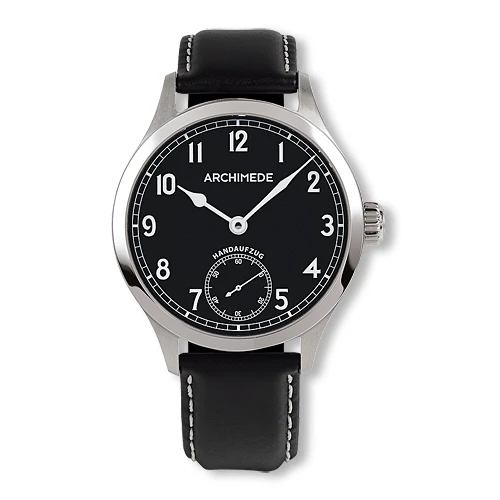 Archimede Watches deckwatch 42mm hand-wound small-seconds, Arabic numerals