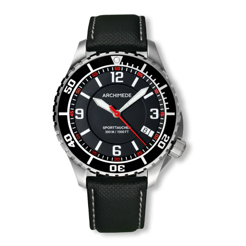Archimede Watches SportTaucher diver 41mm 3-hand (rotating dive bezel)