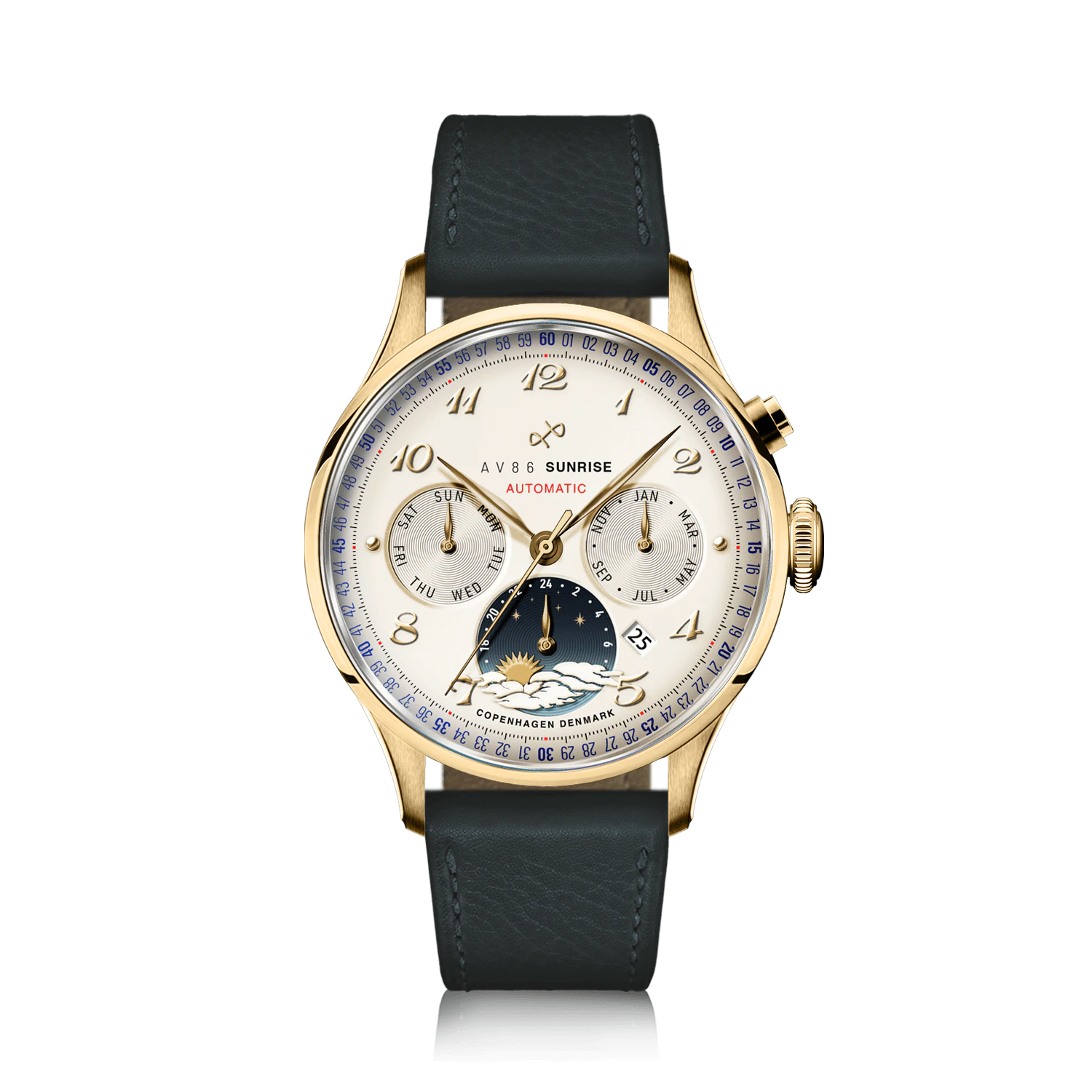 AV86 1564 Sunrise Automatic, Gold / Off