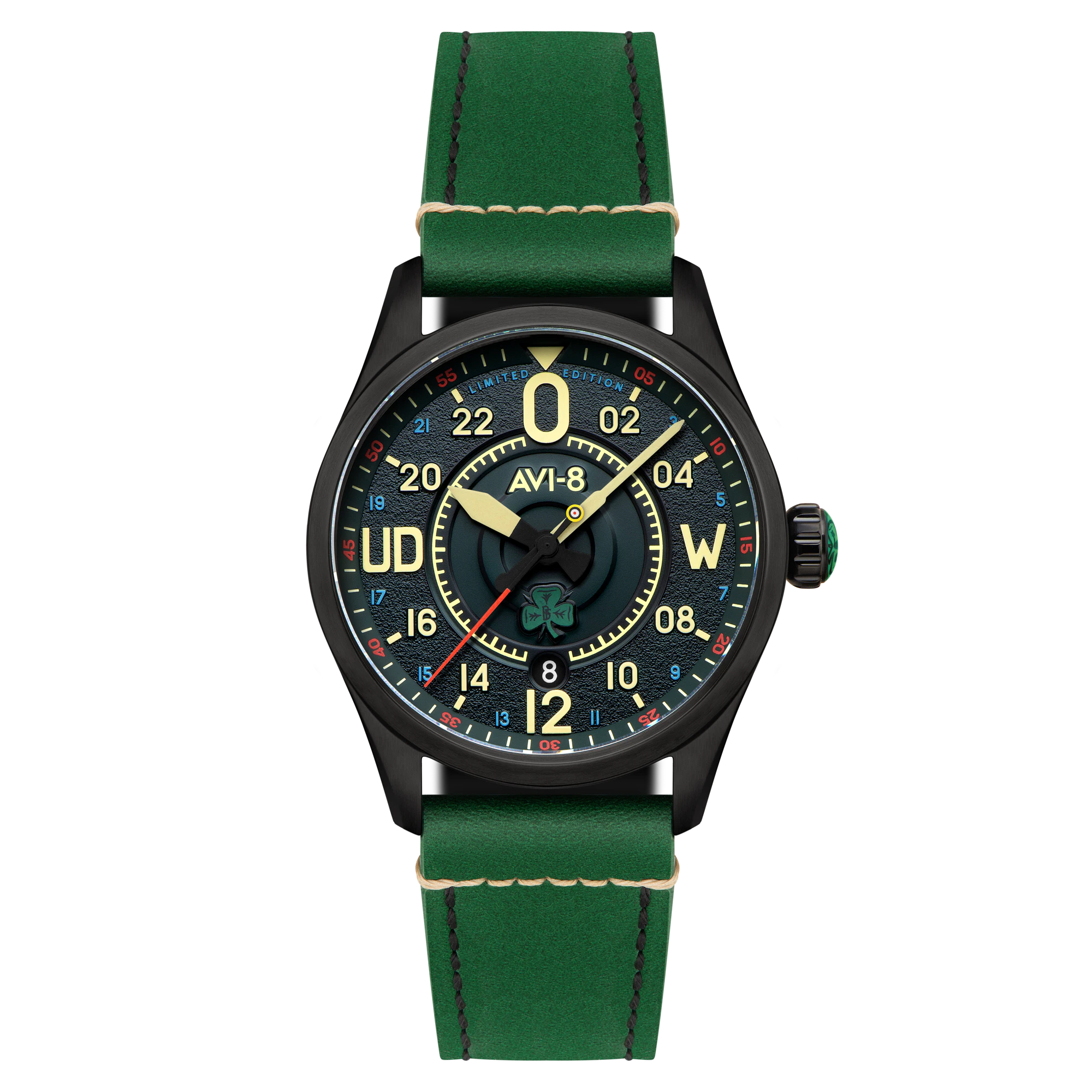 AVI-8 Spitfire Smith 24-Hour Automatic Paddy Limited Edition