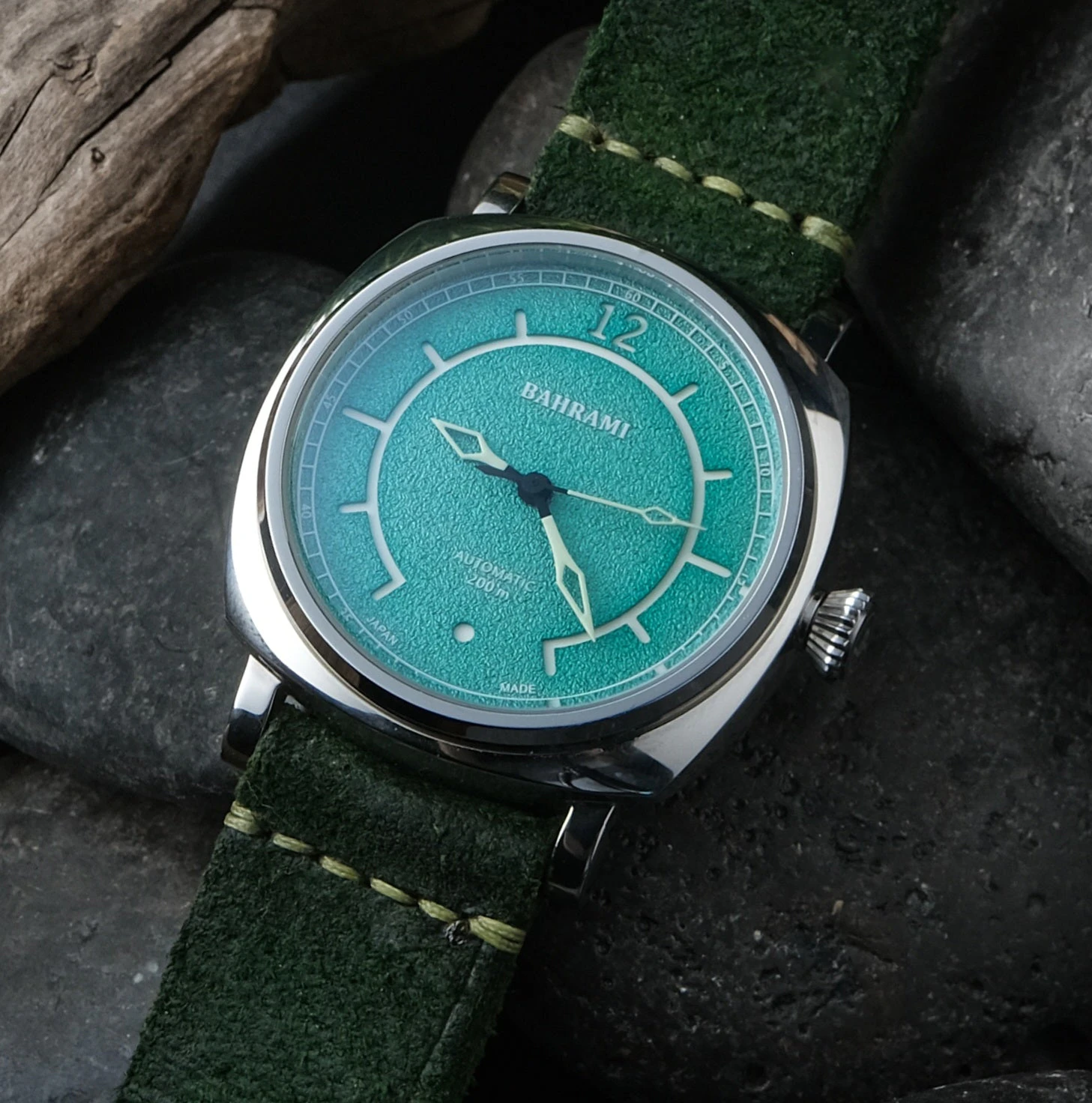 Bahrami Watches Eucalyptus Sport