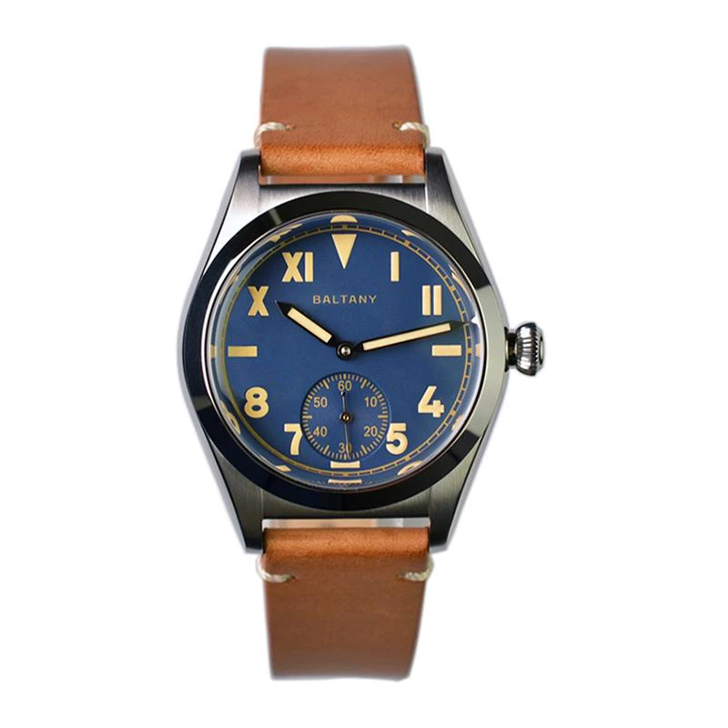 Baltany Retro Sub-second BubbleBack Automatic Watch S4028