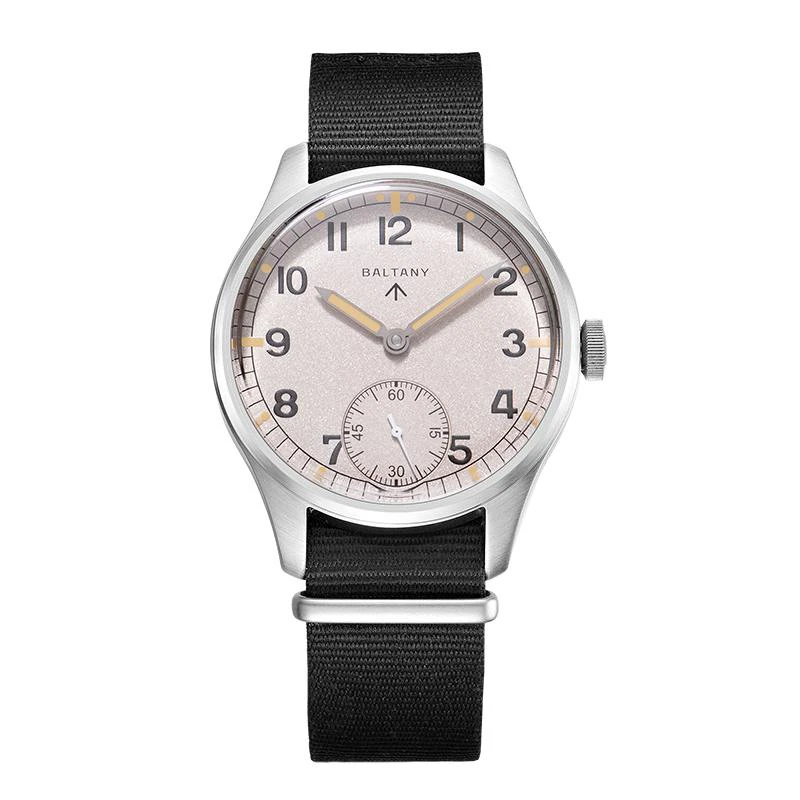 Baltany 42mm Case Manual Winding D12 Military Watch S2022