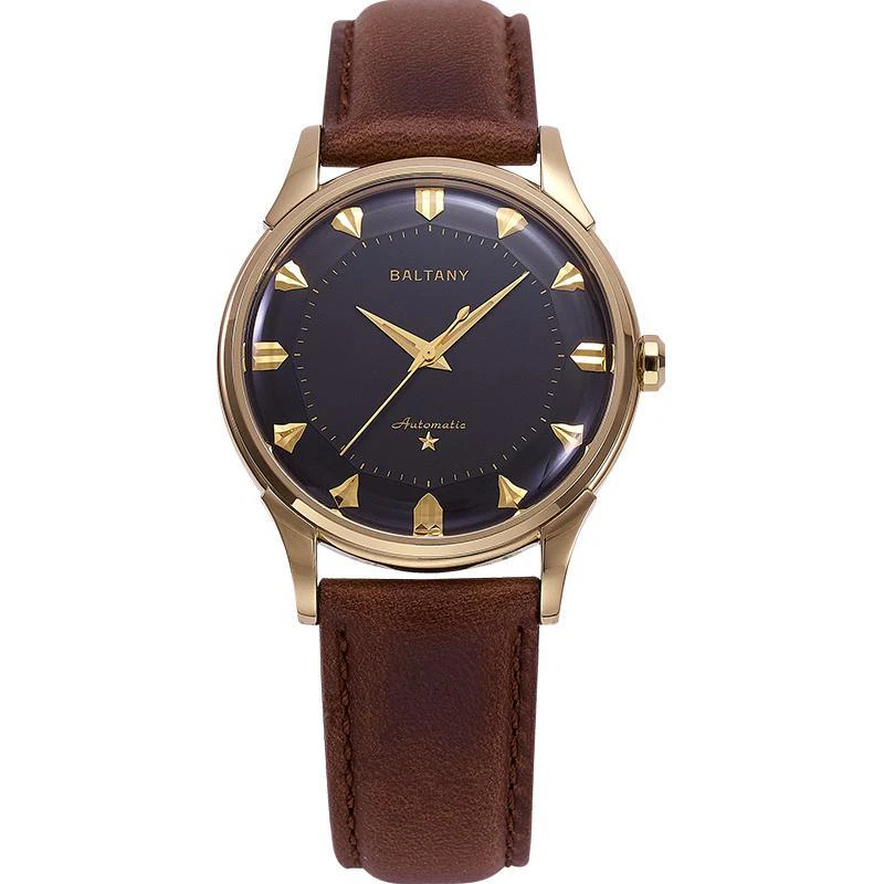 Baltany Classic Pie-Pan Dial Dog-leg Lugs Vintage Watch Remake S4090
