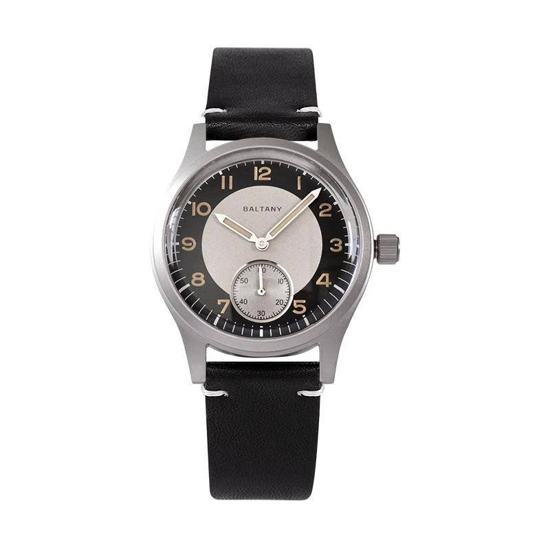 Baltany Sterile Dial Stainless Steel Quartz Tuxedo Watch S2027