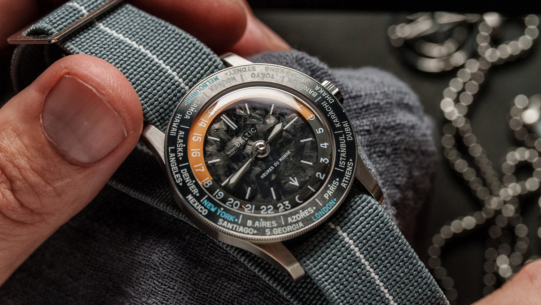 Baltic Heures du Monde “Horizon Line” Time+Tide Studio Edition