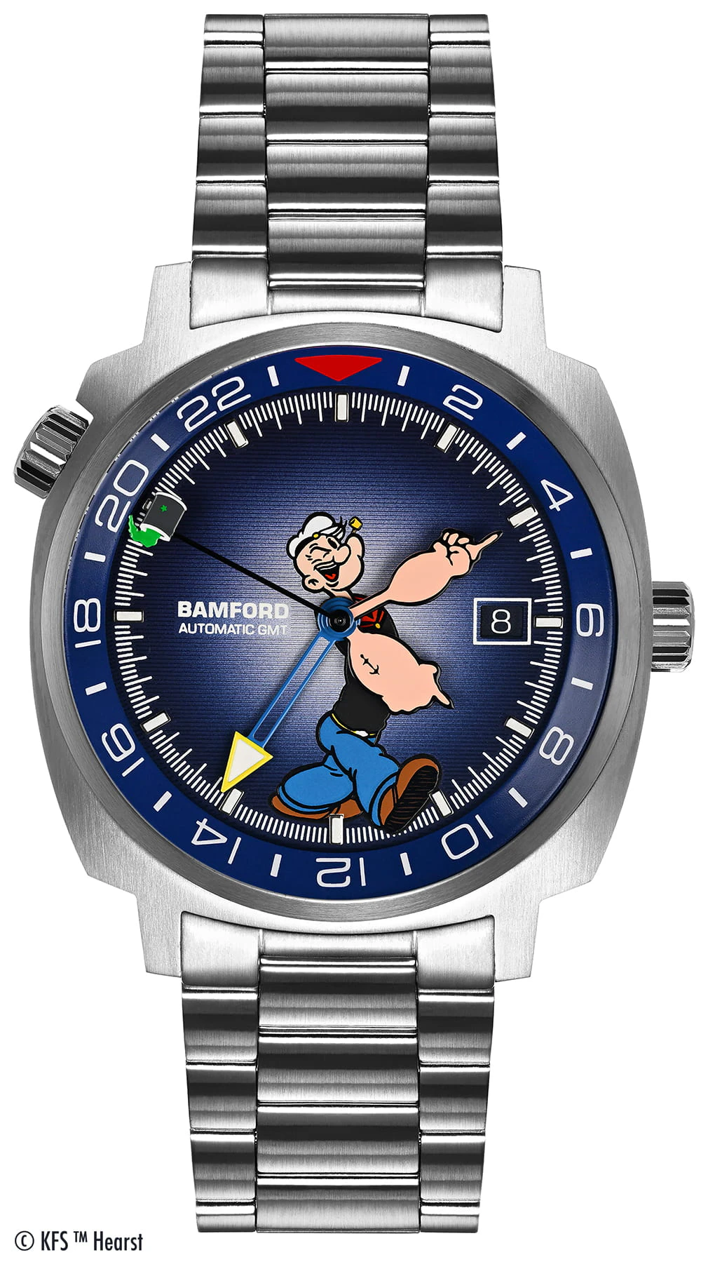 Bamford of London Limited Edition Bamford London "Popeye" Steel GMT