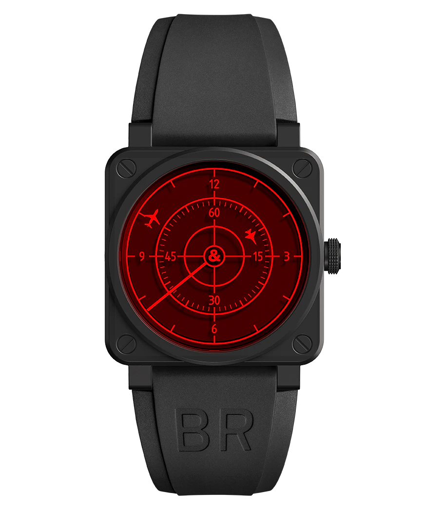 Bell & Ross 03-92 RED RADAR CERAMIC